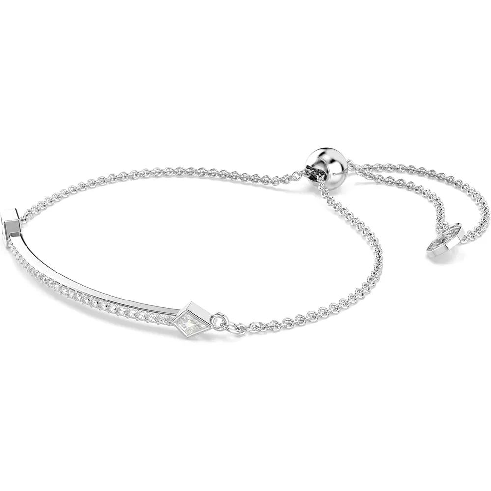 SWAROVSKI PULSERA FLECHA CUPIDO IDYLLIA ACABADO RODIO PARA MUJER | PLATEADO
