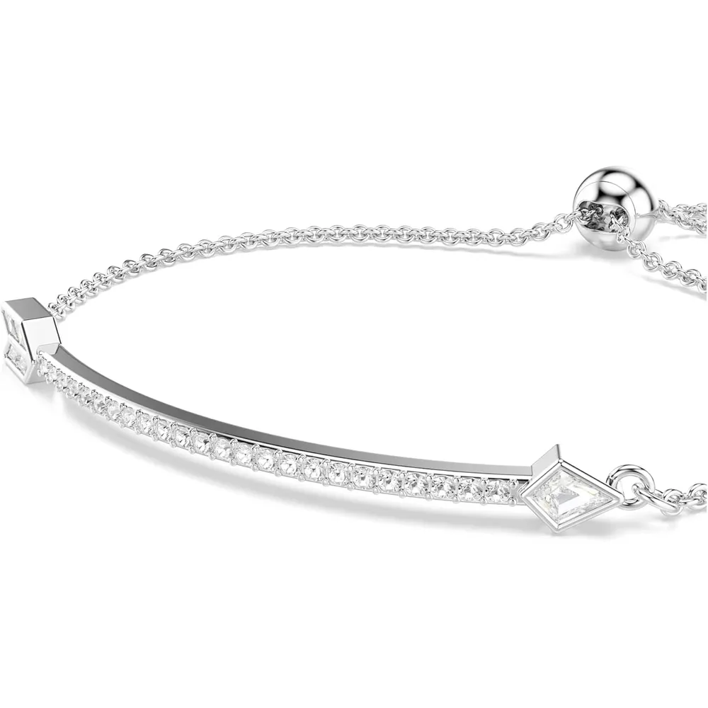 SWAROVSKI PULSERA FLECHA CUPIDO IDYLLIA ACABADO RODIO PARA MUJER | PLATEADO