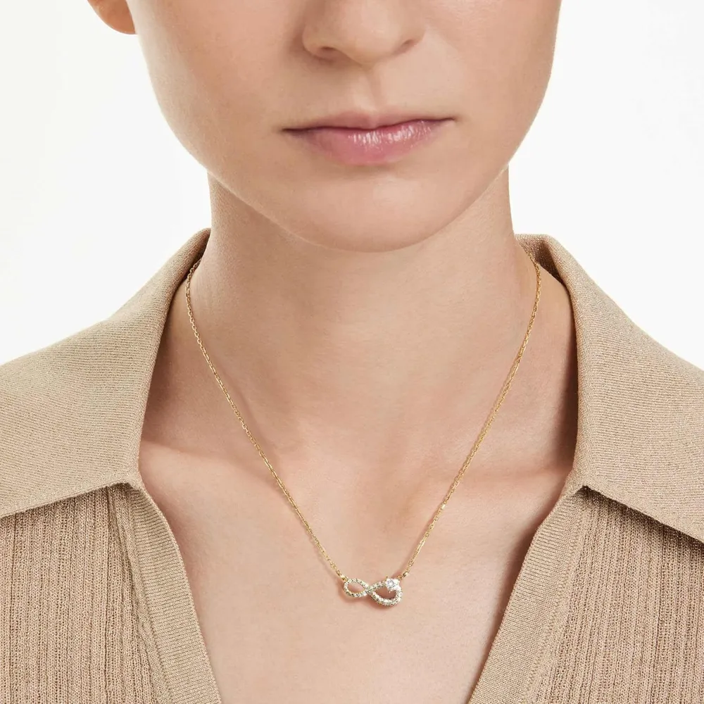 SWAROVSKI COLLAR SS26 PARA MUJER | DORADO