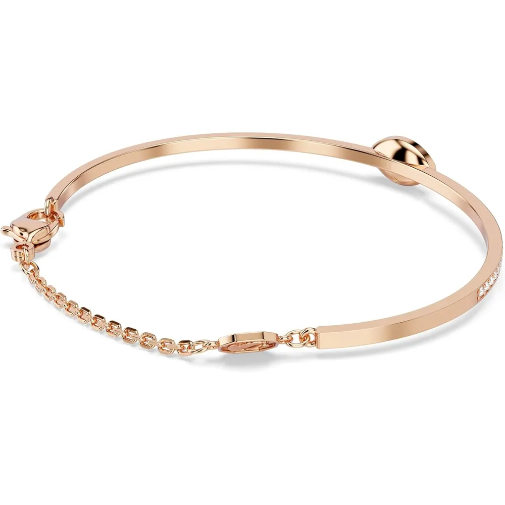 SWAROVSKI PULSERA BANGLE OJO TURCO SYMBOLICA ACABADO ORO ROSA PARA MUJER | ORO ROSA