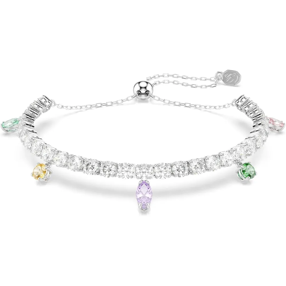 SWAROVSKI ARIANA GRANDE PULSERA CRISTALES COLGANTES ACABADO RODIO PARA MUJER | MULTICOLOR