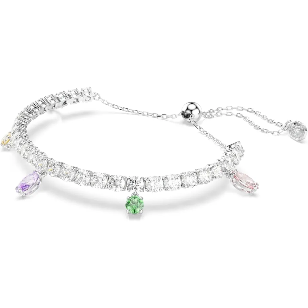 SWAROVSKI ARIANA GRANDE PULSERA CRISTALES COLGANTES ACABADO RODIO PARA MUJER | MULTICOLOR