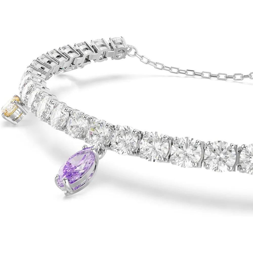 SWAROVSKI ARIANA GRANDE PULSERA CRISTALES COLGANTES ACABADO RODIO PARA MUJER | MULTICOLOR