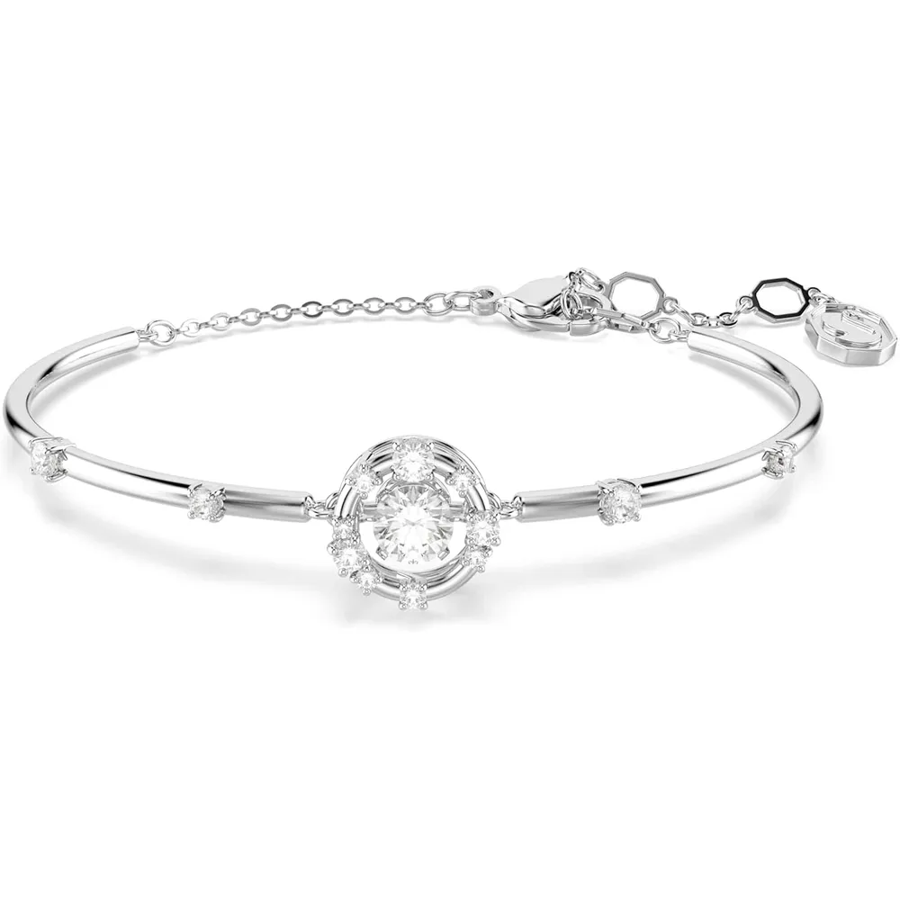 SWAROVSKI PULSERA BANGLE CONSTELLA ACABADO RODIO PARA MUJER | PLATEADO