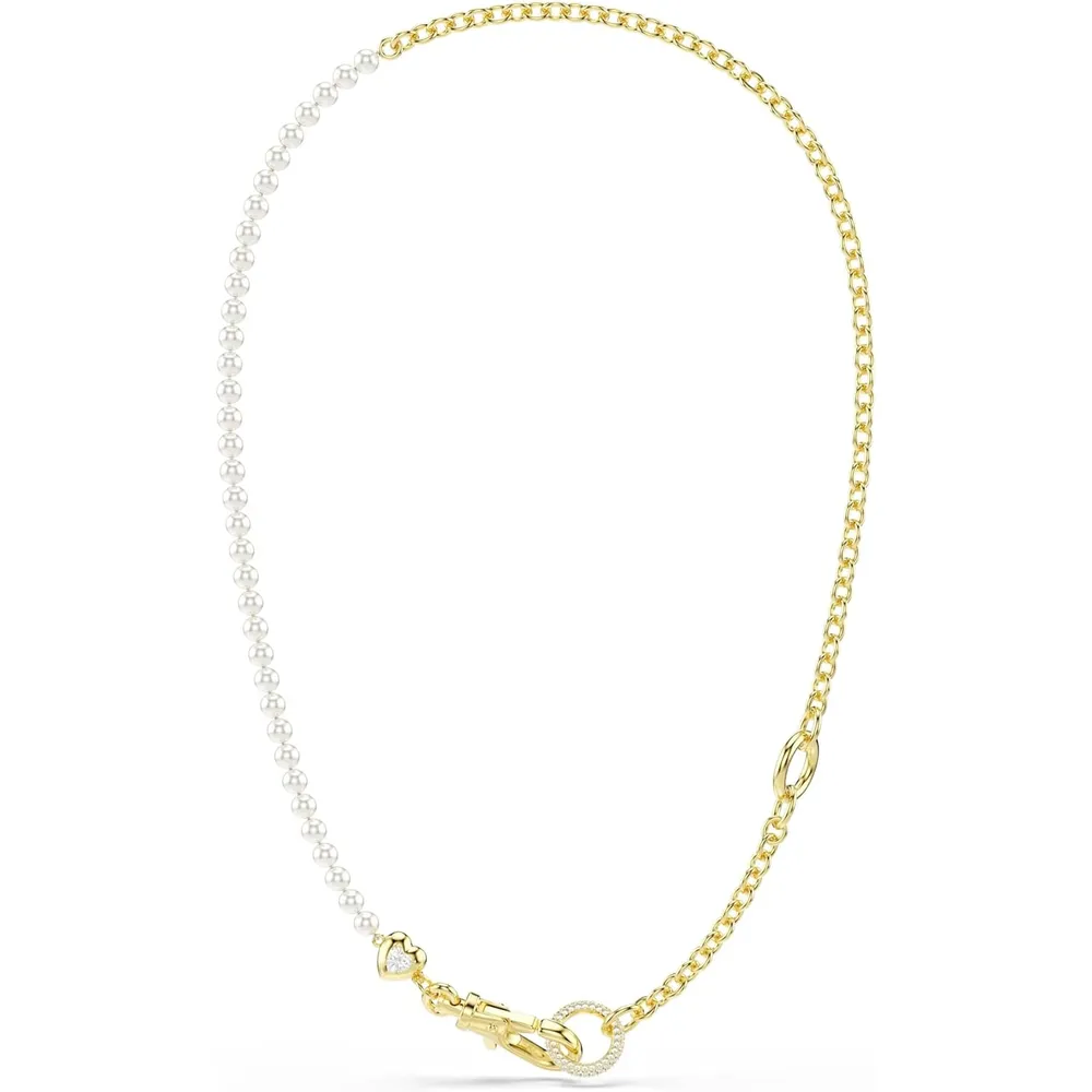 SWAROVSKI COLLAR SS26 PARA MUJER | BLANCO/DORADO