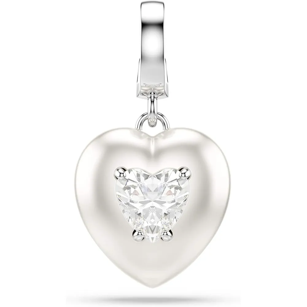 SWAROVSKI CHARMS IDYLLIA FORMA DE CORAZÓN  PARA MUJER | PLATEADO