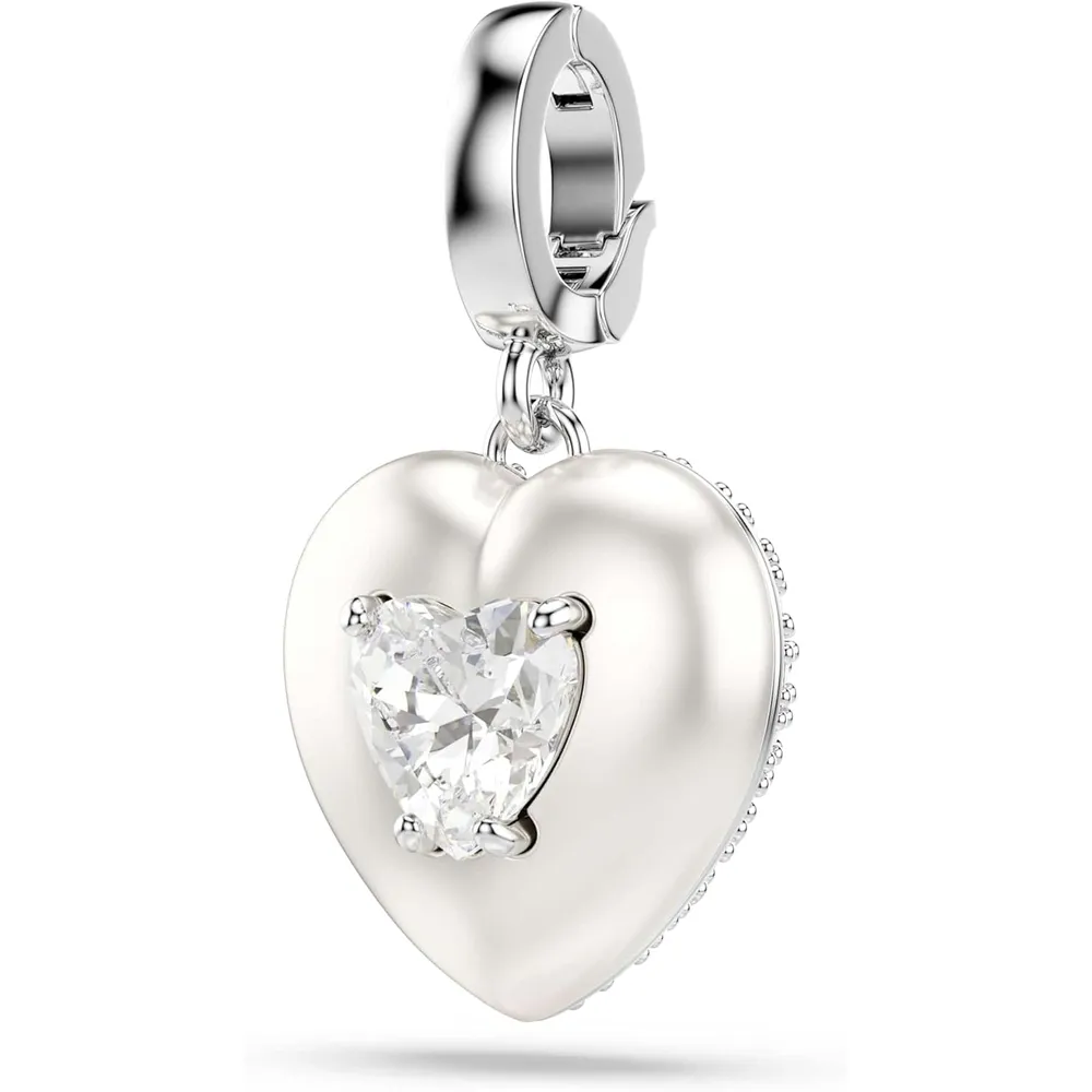 SWAROVSKI CHARMS IDYLLIA FORMA DE CORAZÓN  PARA MUJER | PLATEADO
