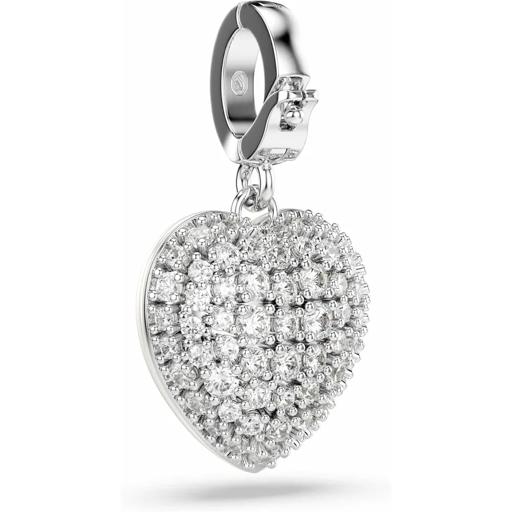 SWAROVSKI CHARMS IDYLLIA FORMA DE CORAZÓN  PARA MUJER | PLATEADO