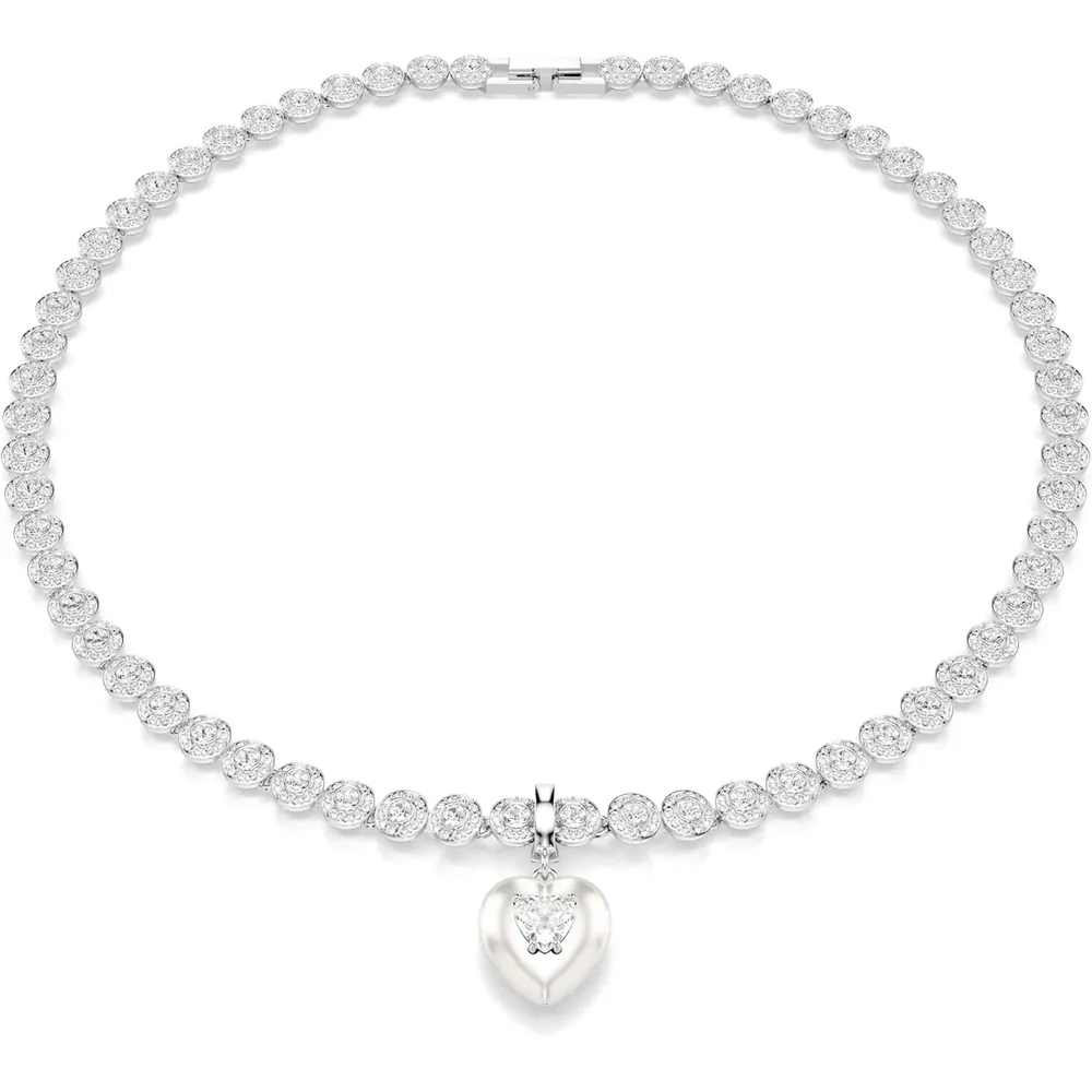 SWAROVSKI CHARMS IDYLLIA FORMA DE CORAZÓN  PARA MUJER | PLATEADO