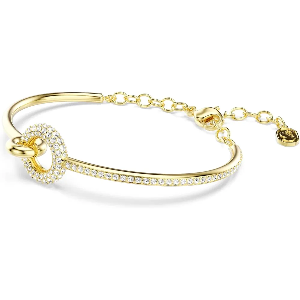 SWAROVSKI PULSERA BANGLE PAVÉ DEXTERA ACABADO ORO PARA MUJER | DORADO