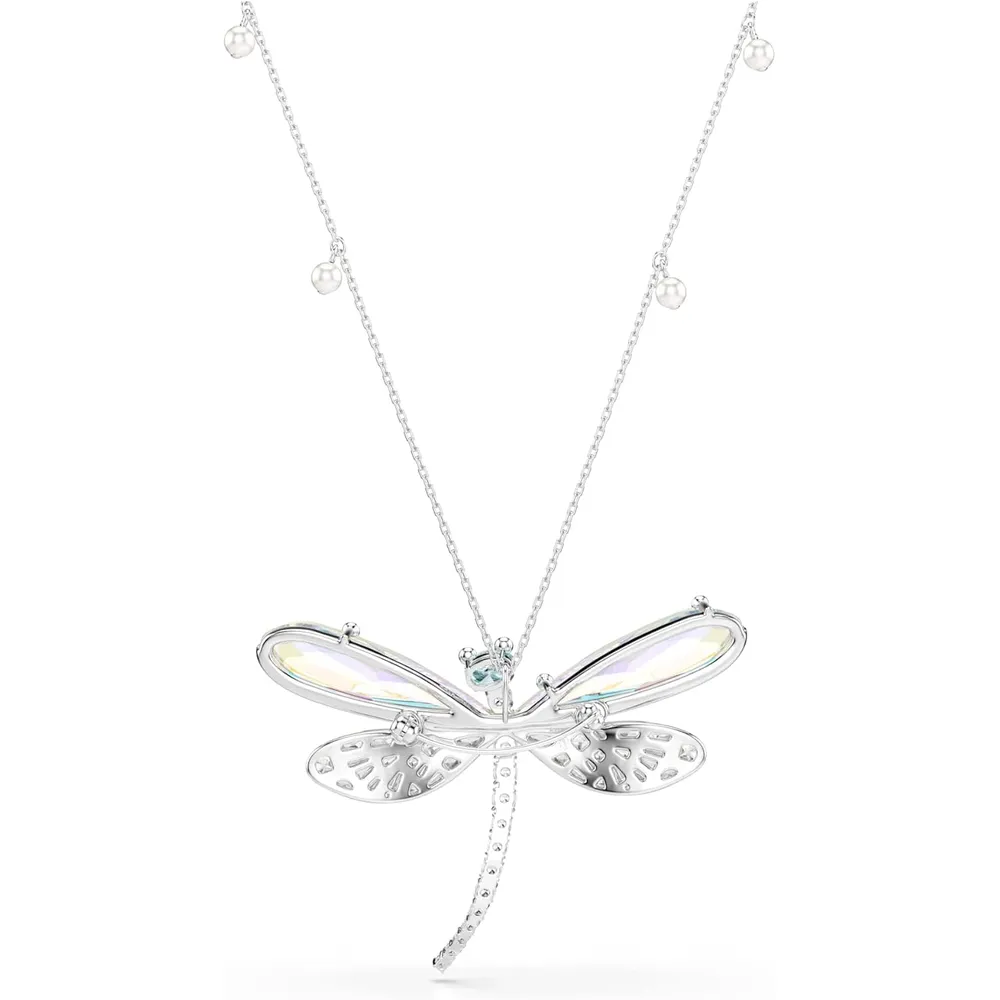 SWAROVSKI COLLAR LIBÉLULA PERLA PARA MUJER | MULTICOLOR