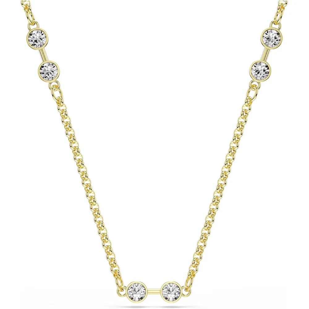 SWAROVSKI COLLAR SS26 PARA MUJER | DORADO/BLANCO