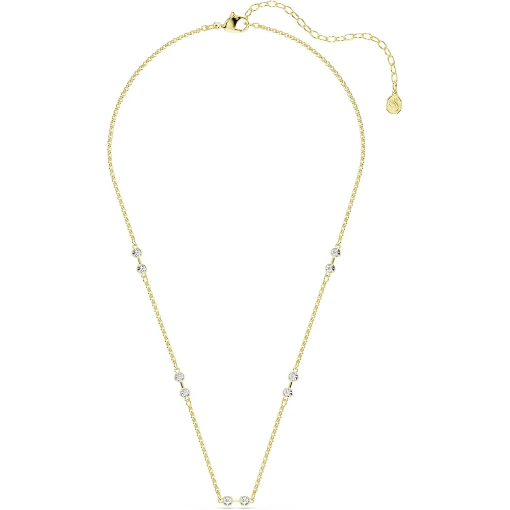 SWAROVSKI COLLAR SS26 PARA MUJER | DORADO/BLANCO