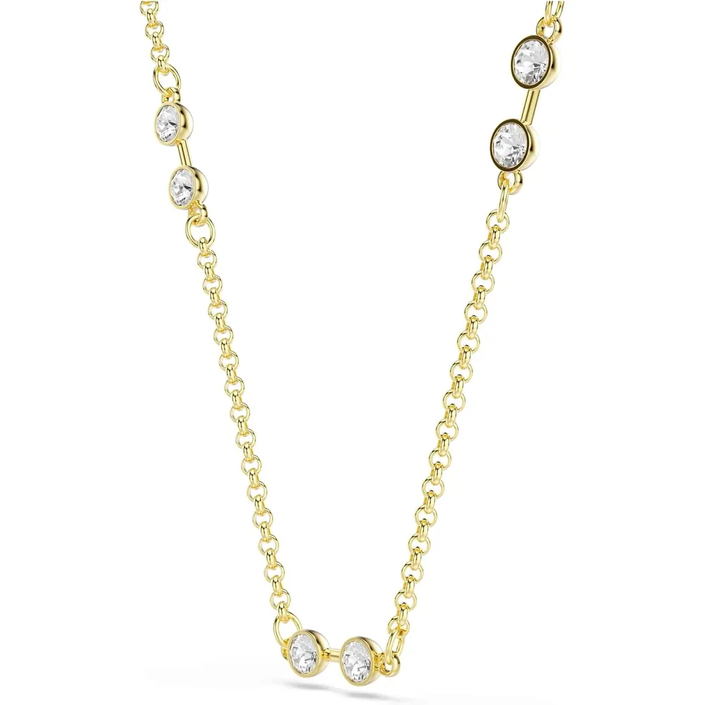 SWAROVSKI COLLAR SS26 PARA MUJER | DORADO/BLANCO