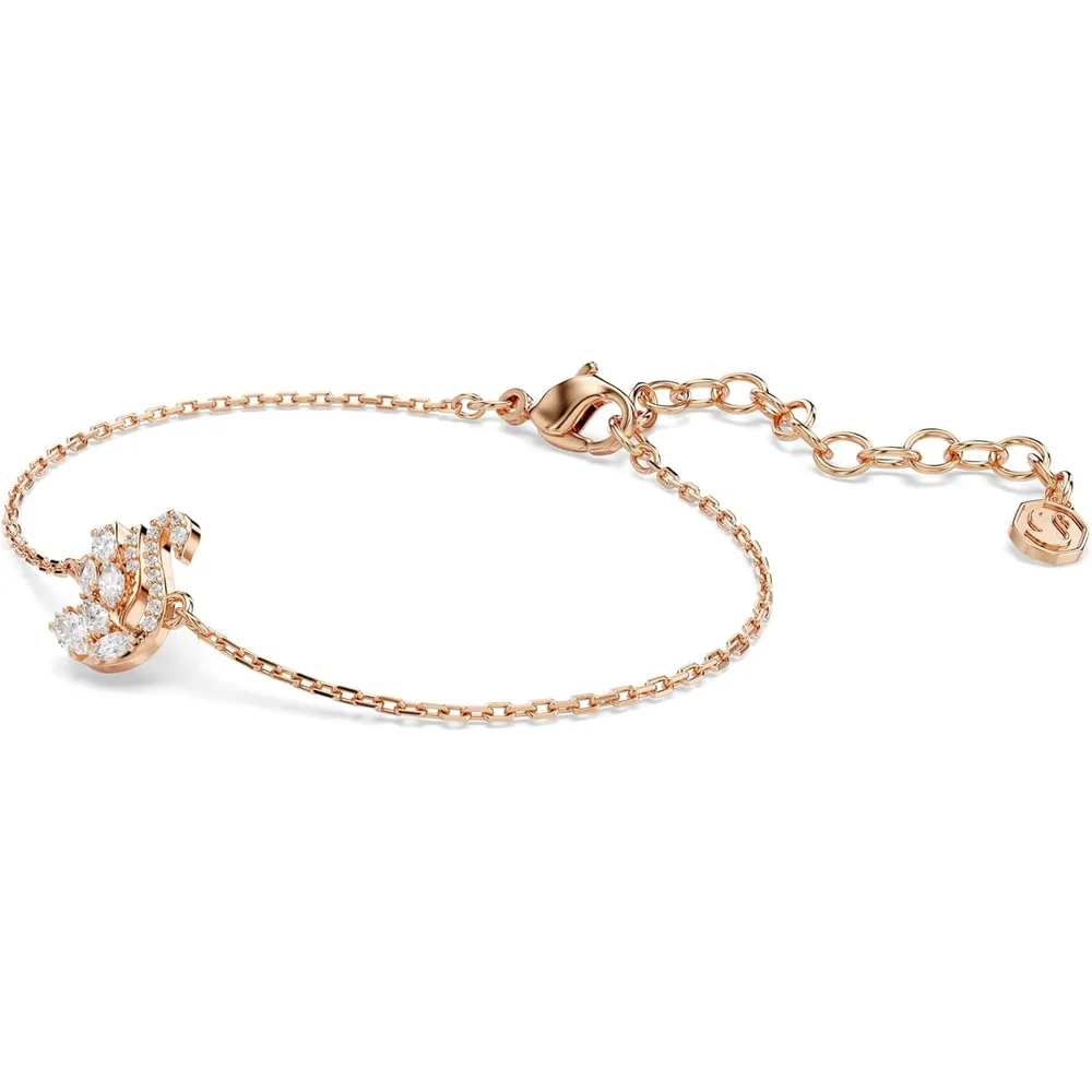 SWAROVSKI PULSERA CISNE ACABADO ORO ROSA PARA MUJER | ORO ROSA