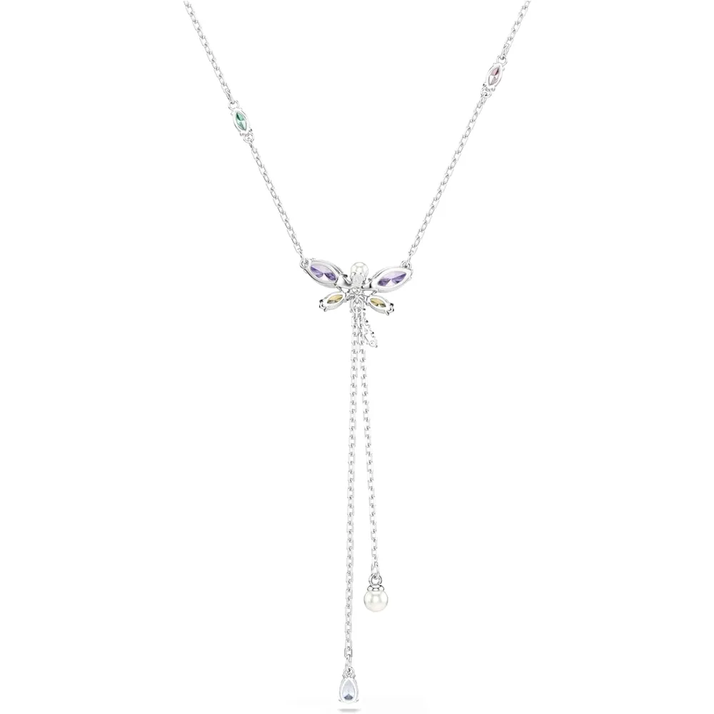 SWAROVSKI ARIANA GRANDE COLLAR Y LIBÉLULA PERLA PARA MUJER | MULTICOLOR