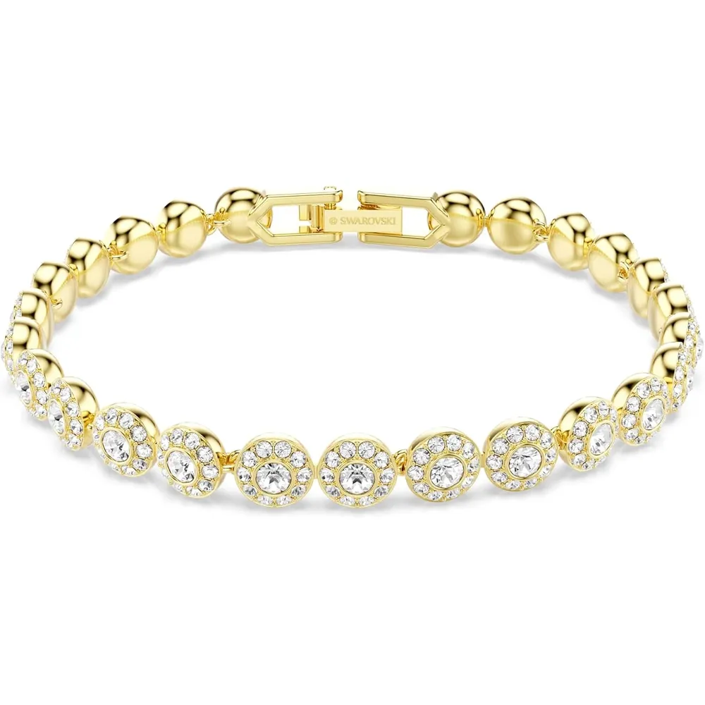 SWAROVSKI PULSERA UNA ANGELIC ACABADO DORADO PARA MUJER | DORADO