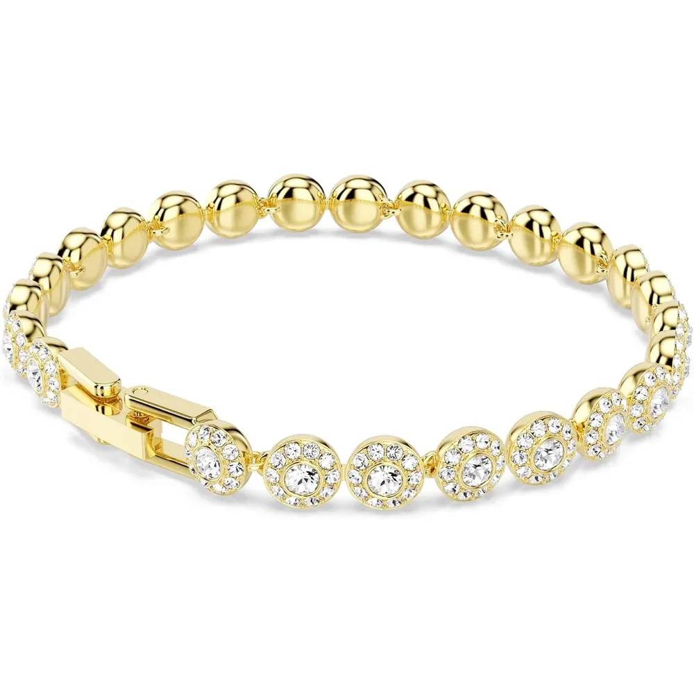 SWAROVSKI PULSERA UNA ANGELIC ACABADO DORADO PARA MUJER | DORADO