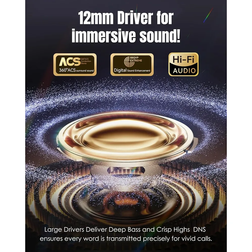 AUDÍFONOS INALÁMBRICOS KING LUCKY GEN 3 CLIP BLUETOOTH 6.0 | MORADO