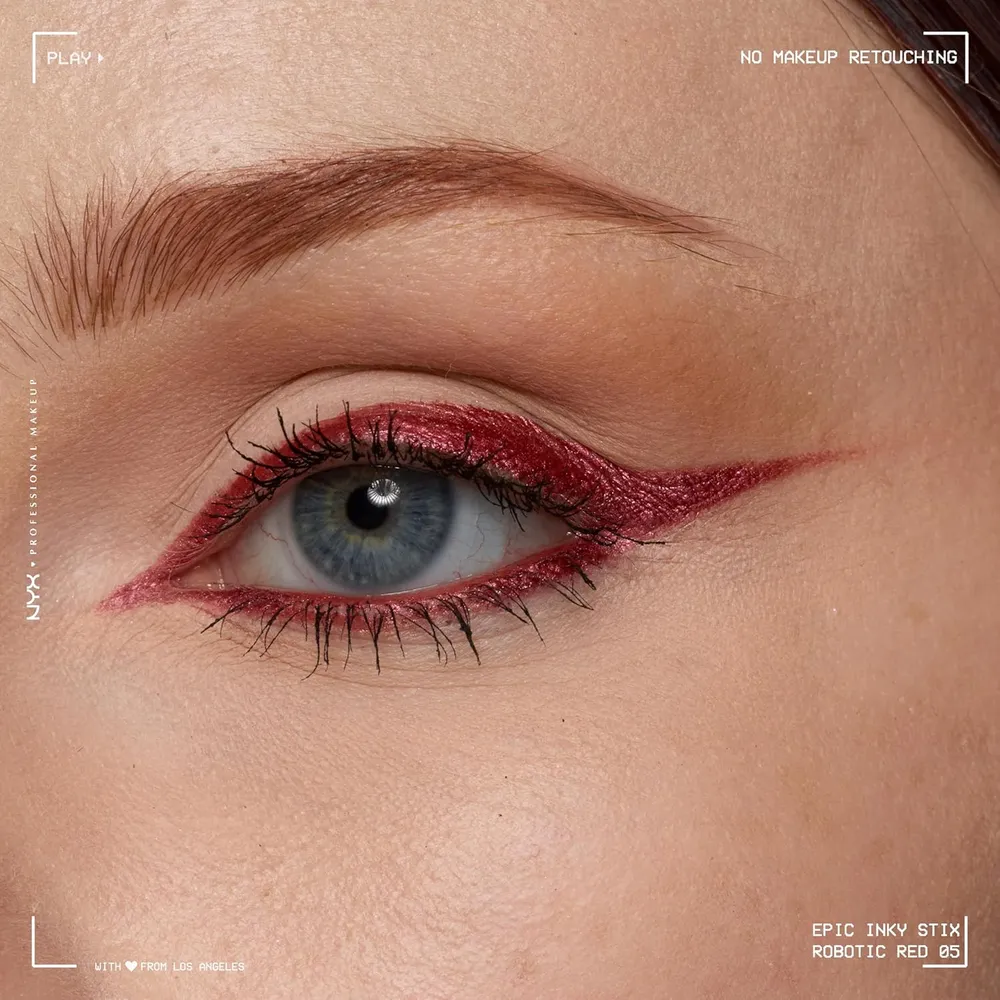 NYX Epic Inky Stix Delineador de Ojos | 05 Robotic Red