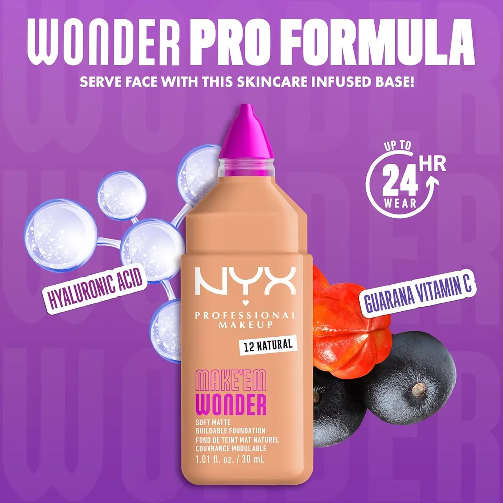 b0fzc8gb6w_3_webp.webp NYX Make 'em Wonder Base Líquida | 12 Natural