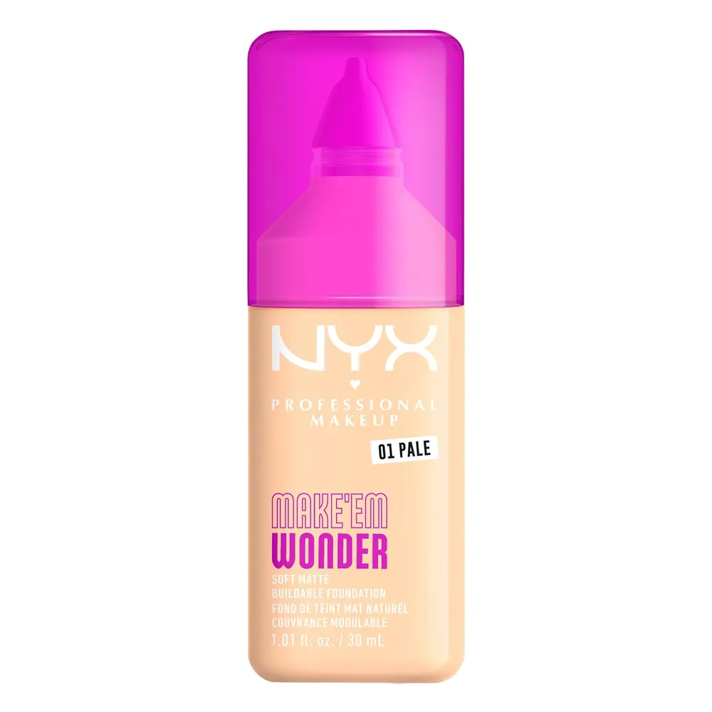 NYX Make 'em Wonder Base Líquida | 01 Pale