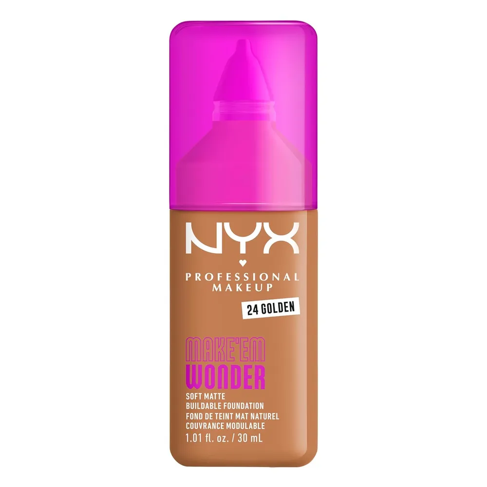 NYX Make 'em Wonder Base Líquida | 24 Golden