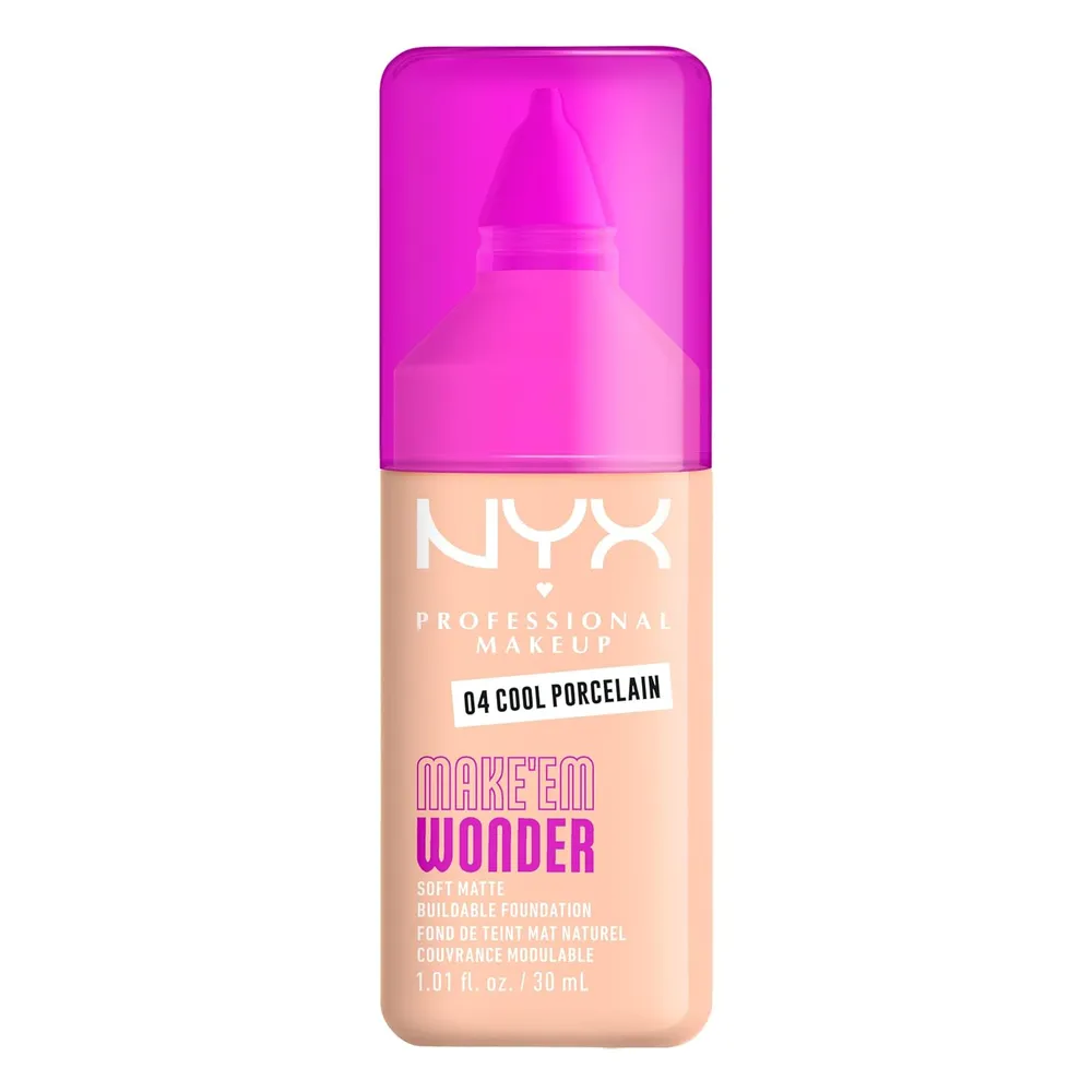 NYX Make 'em Wonder Base Líquida | 04 Cool Porcelain
