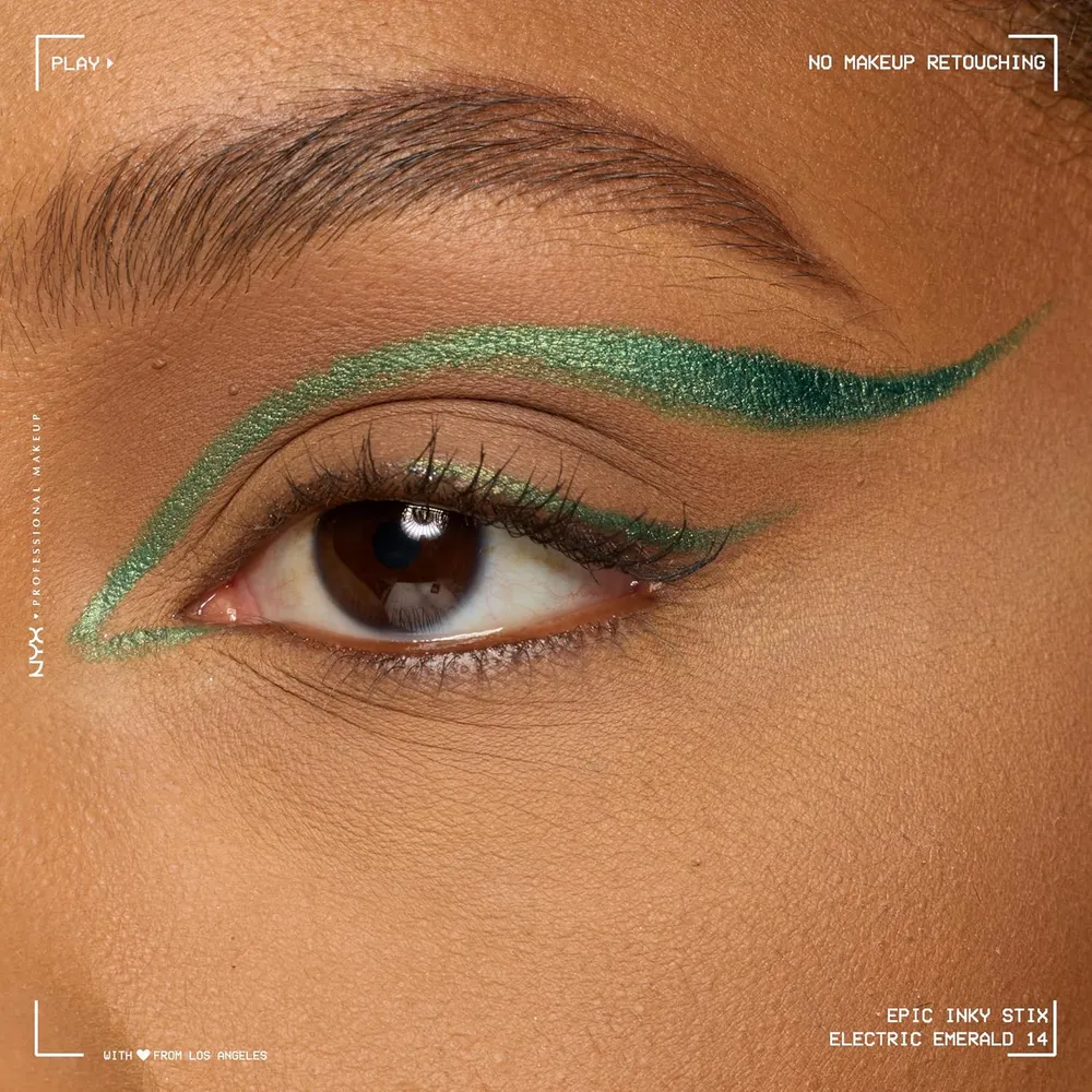 NYX Epic Inky Stix Delineador de Ojos | 14 Electric Emerald