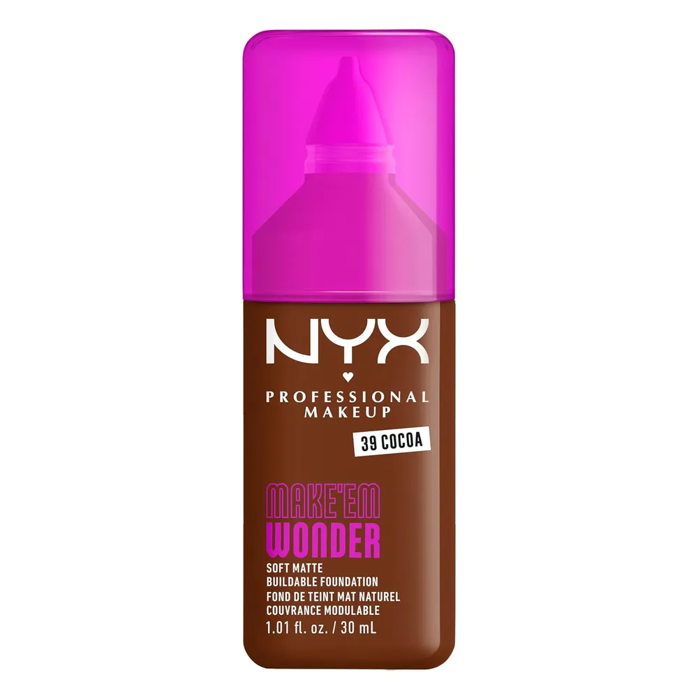 NYX Make 'em Wonder Base Líquida | 39 Cocoa