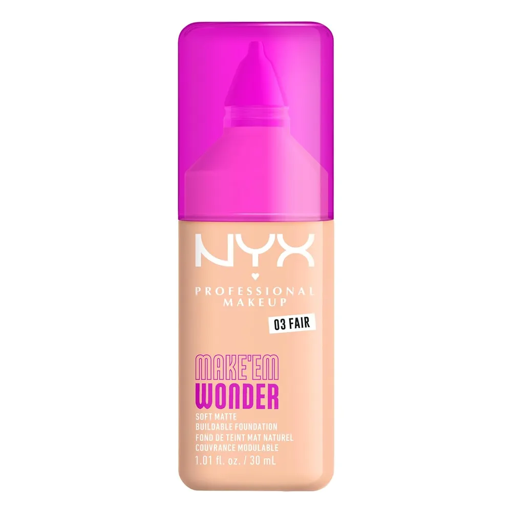 NYX Make 'em Wonder Base Líquida | 03 Fair