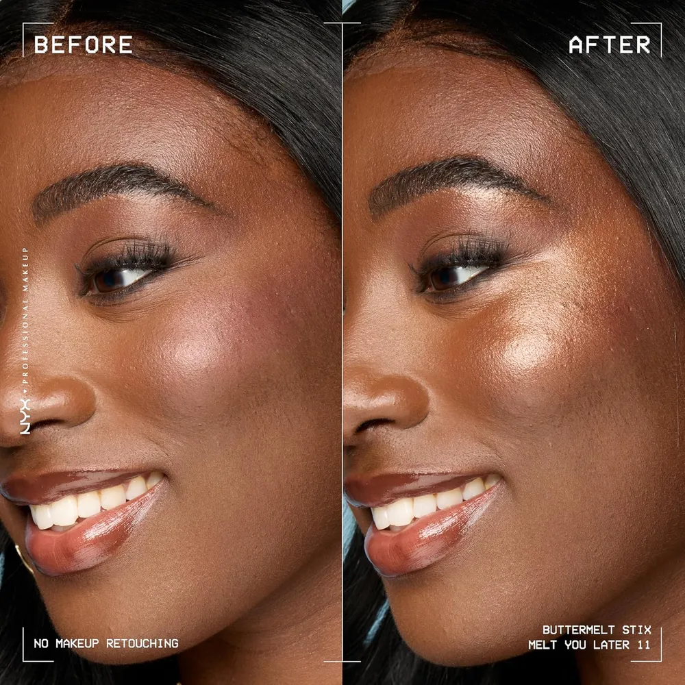 NYX Buttermelt Glaze Stix Iluminador en Barra | 11 Melt You Later