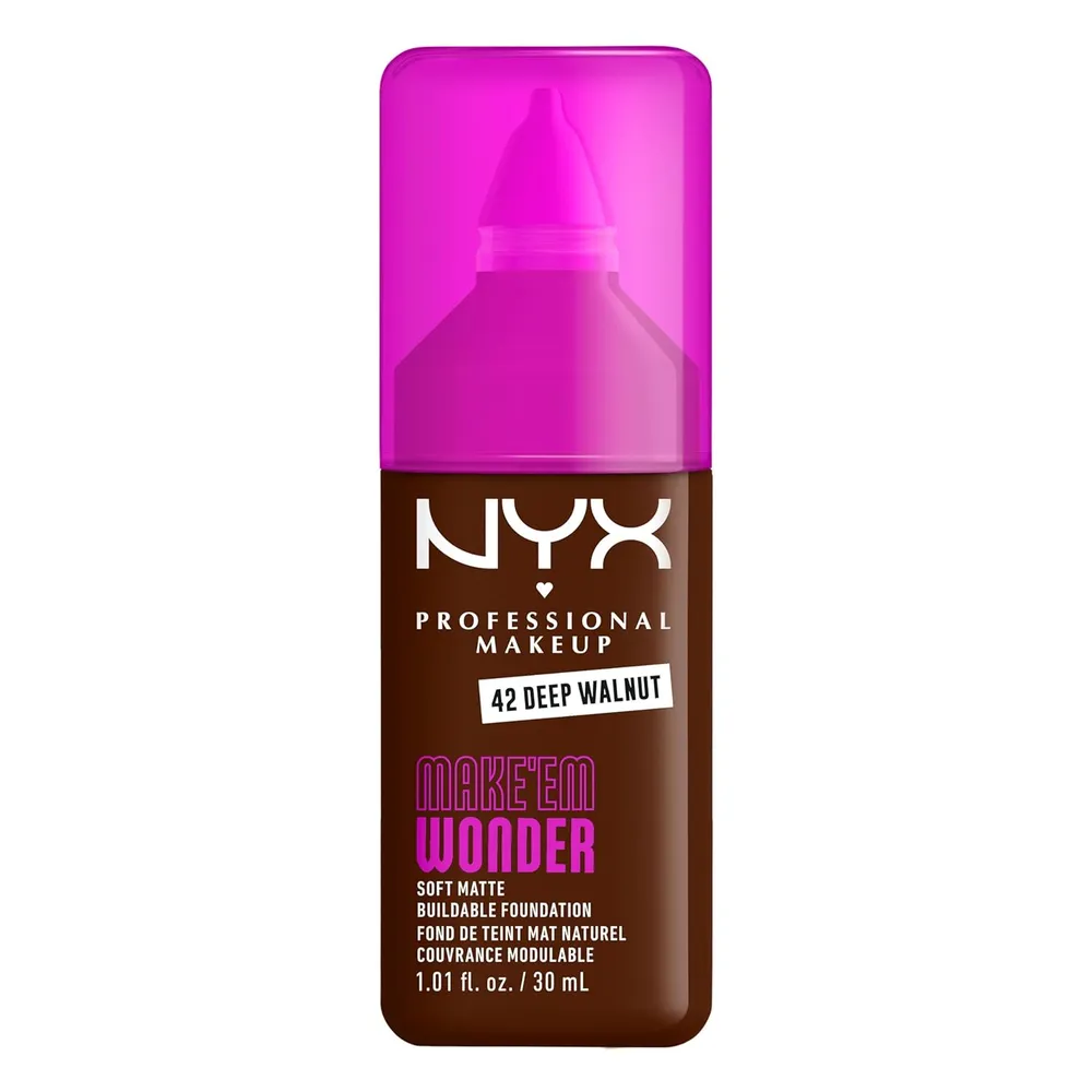 NYX Make 'em Wonder Base Líquida | 42 Deep Walnut