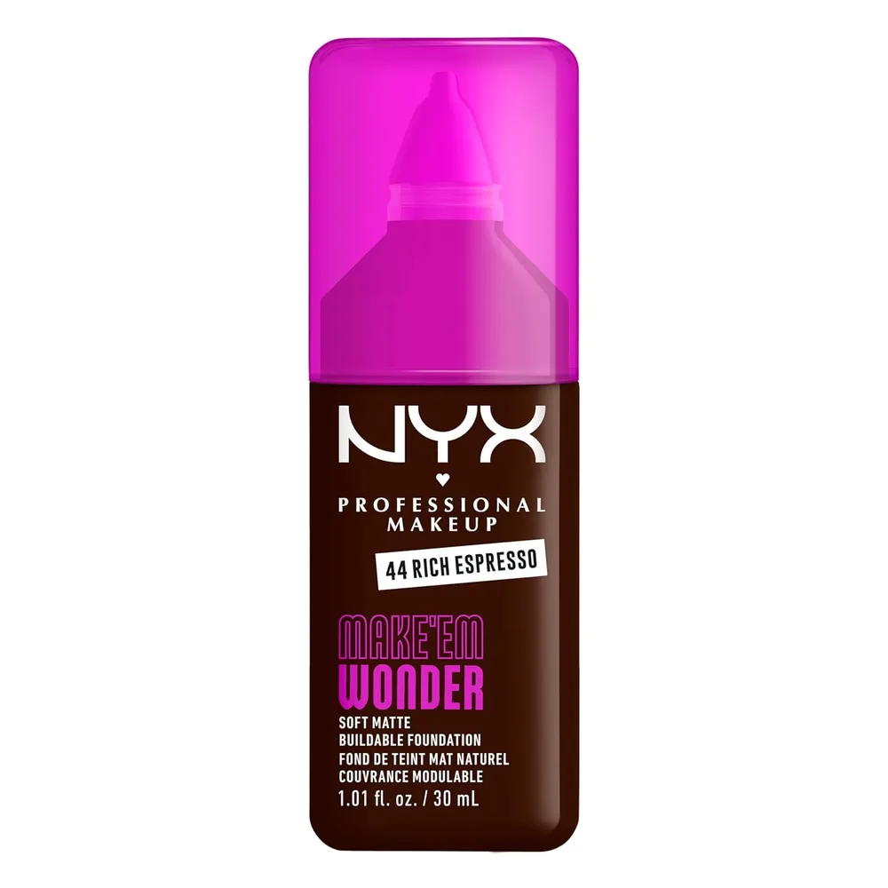 NYX Make 'em Wonder Base Líquida | 44 Rich Espresso
