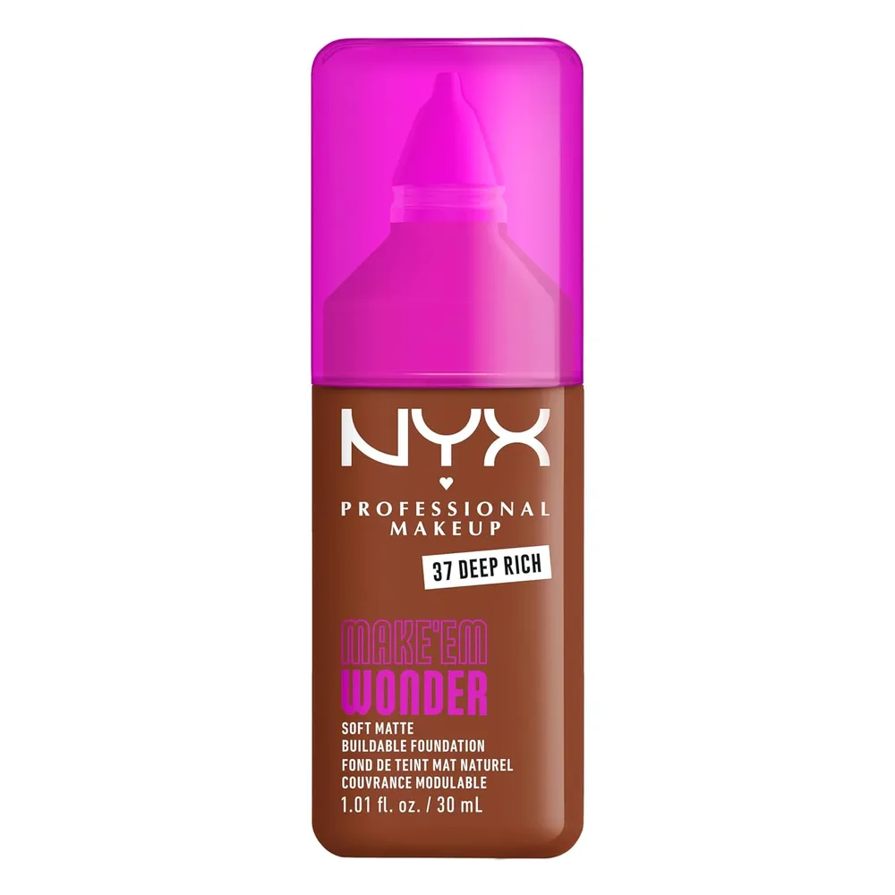 NYX Make 'em Wonder Base Líquida | 37 Deep Rich