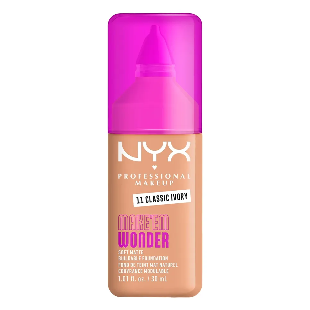 NYX Make 'em Wonder Base Líquida | 11 Classic Ivory