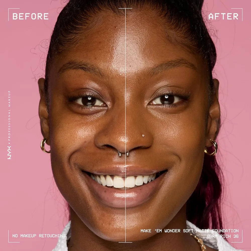 b0fzcfd7gd_2_webp.webp NYX Make 'em Wonder Base Líquida | 36 Warm Rich