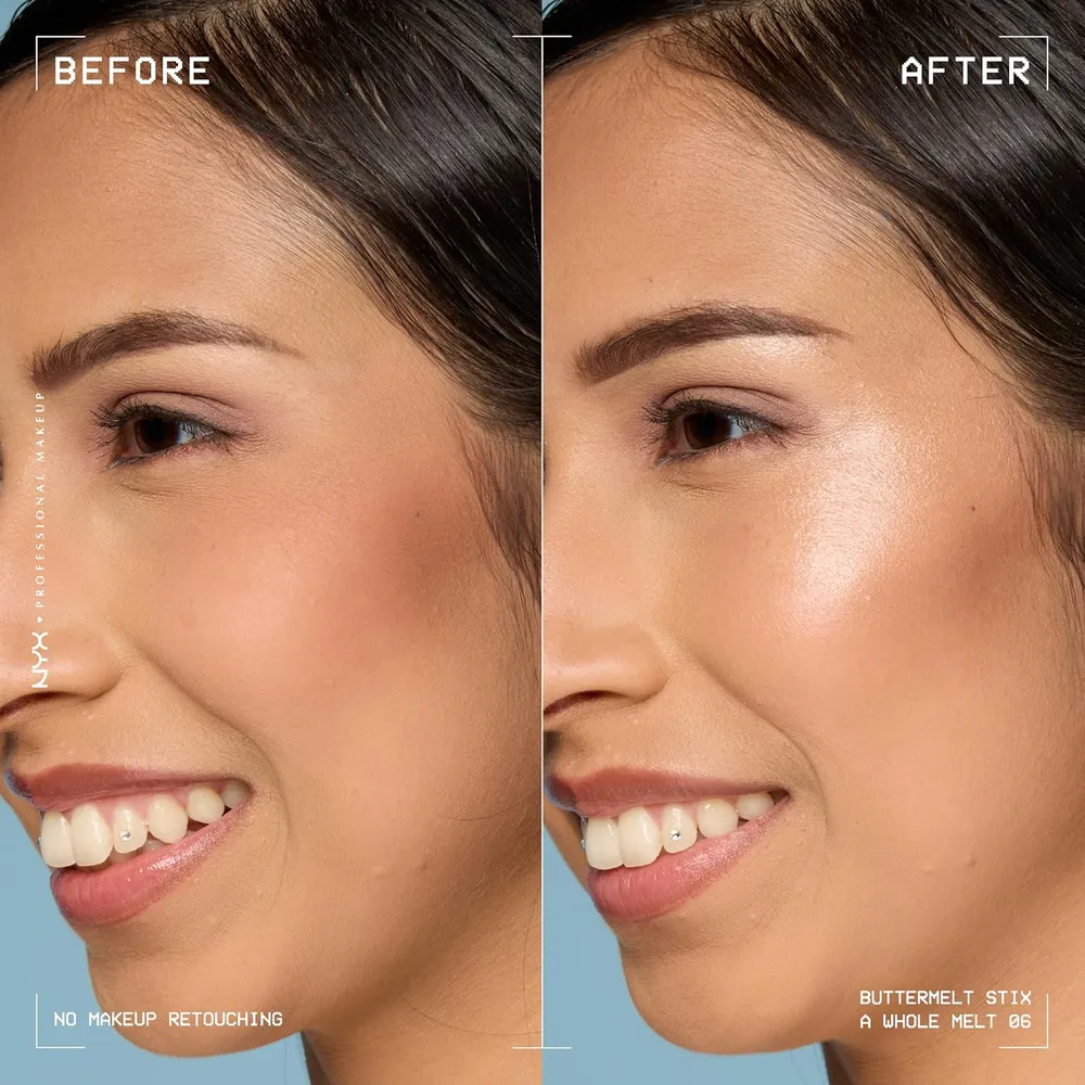 NYX Buttermelt Glaze Stix Iluminador en Barra | 06 A Whole Melt