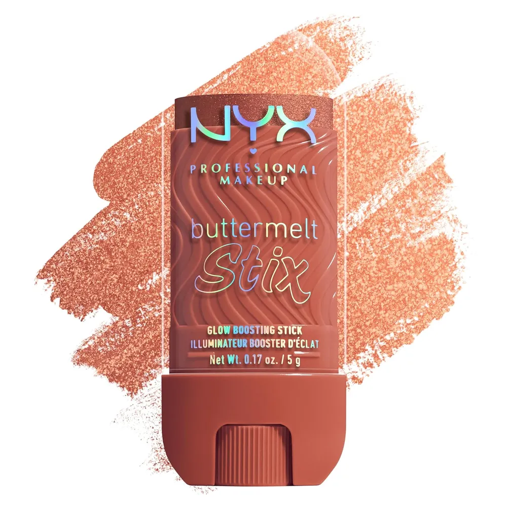 NYX Buttermelt Glaze Stix Iluminador en Barra | Tono Cobre