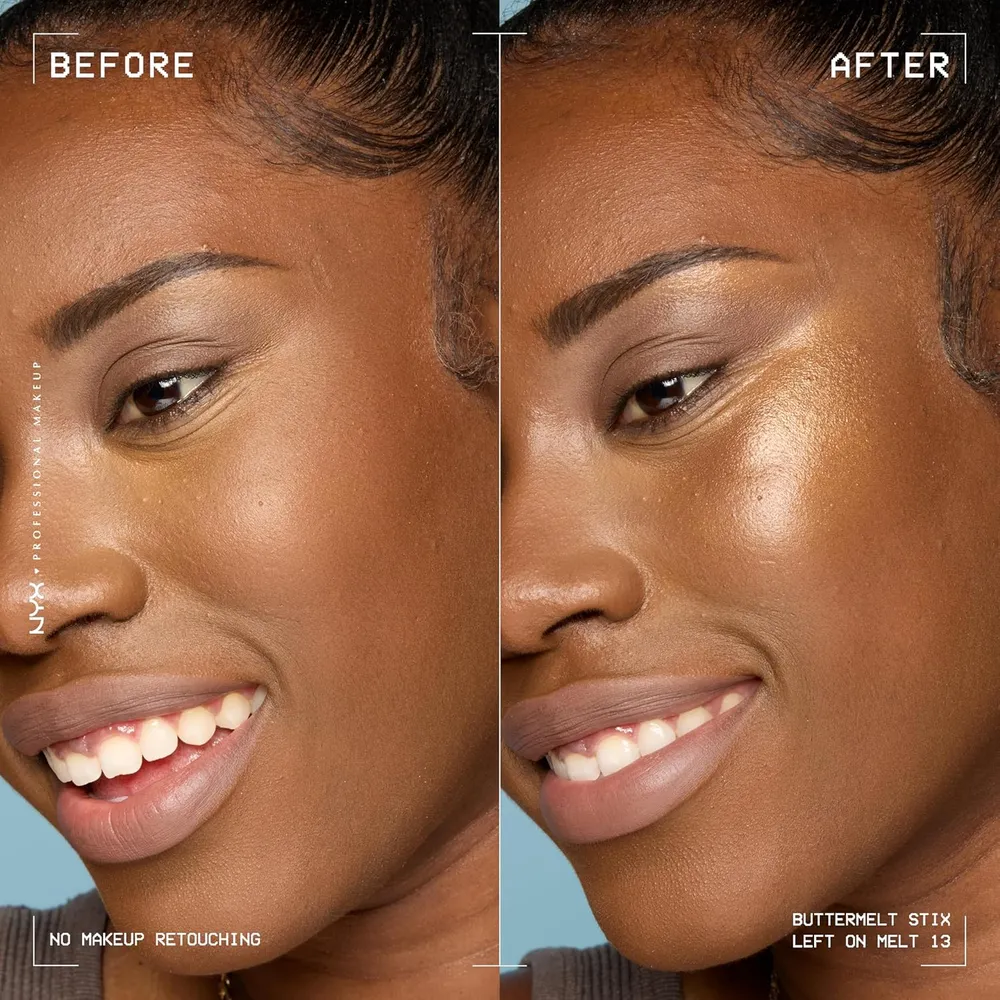 NYX Buttermelt Glaze Stix Iluminador en Barra | Tono Cobre