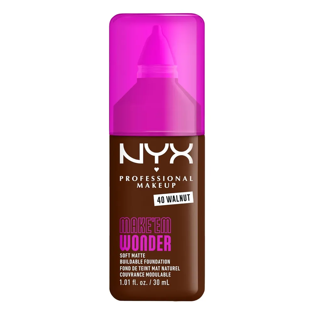 NYX Make 'em Wonder Base Líquida | 40 Walnut