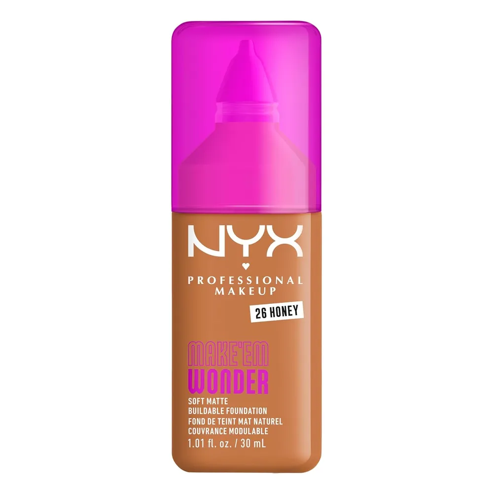 NYX Make 'em Wonder Base Líquida | 26 Honey