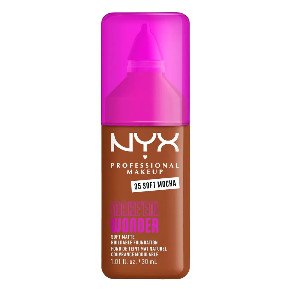 NYX Make 'em Wonder Base Líquida | 35 Soft Mocha