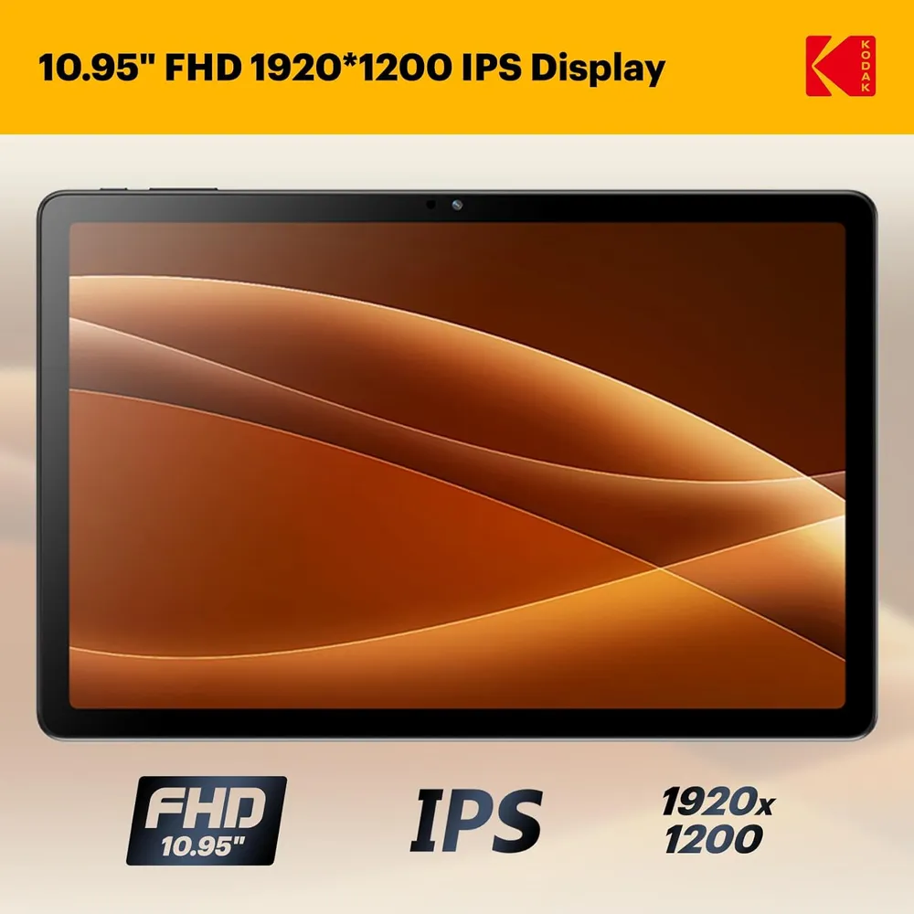 Kodak K11 tableta Full HD Android 128 GB
