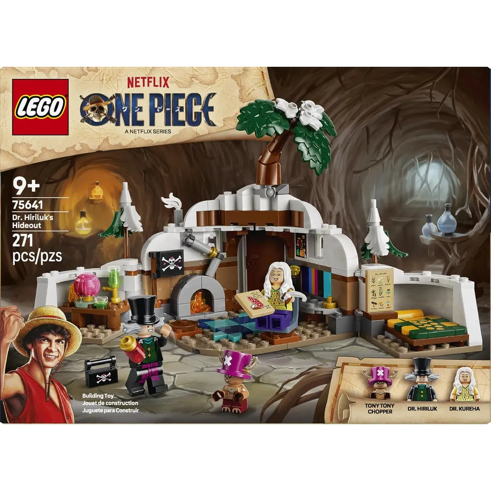 LEGO ONE PIECE ESCONDITE DEL DR HIRILUK 573 PIEZAS