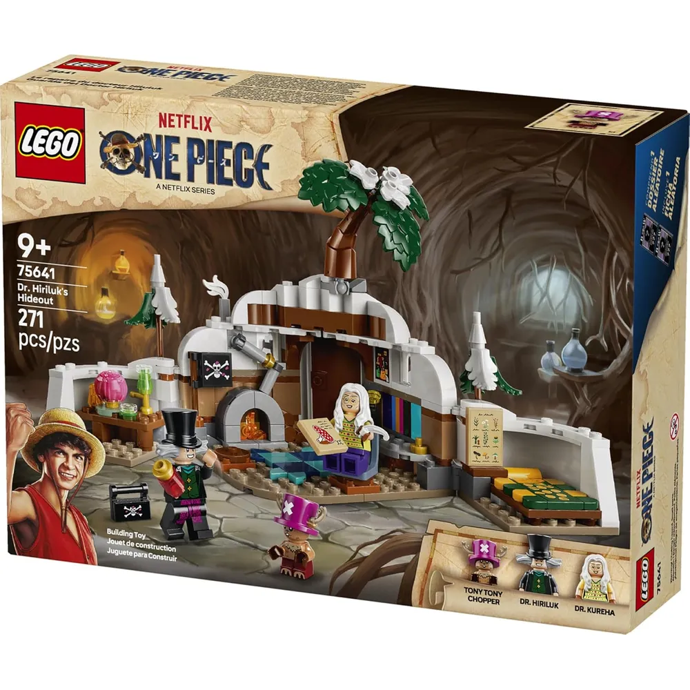 LEGO ONE PIECE ESCONDITE DEL DR HIRILUK 573 PIEZAS