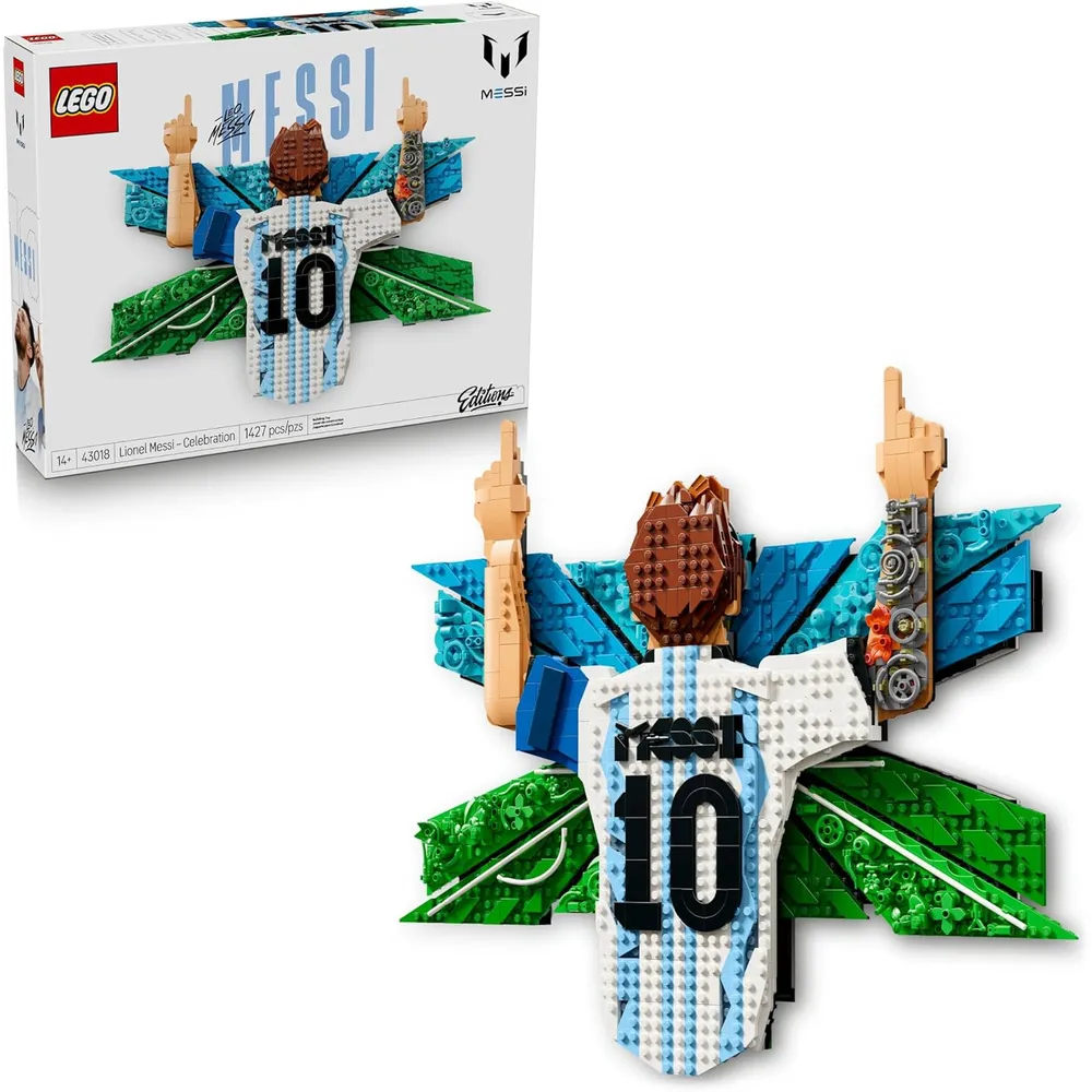 LEGO LIONEL MESSI CELEBRACIÓN 842 PIEZAS