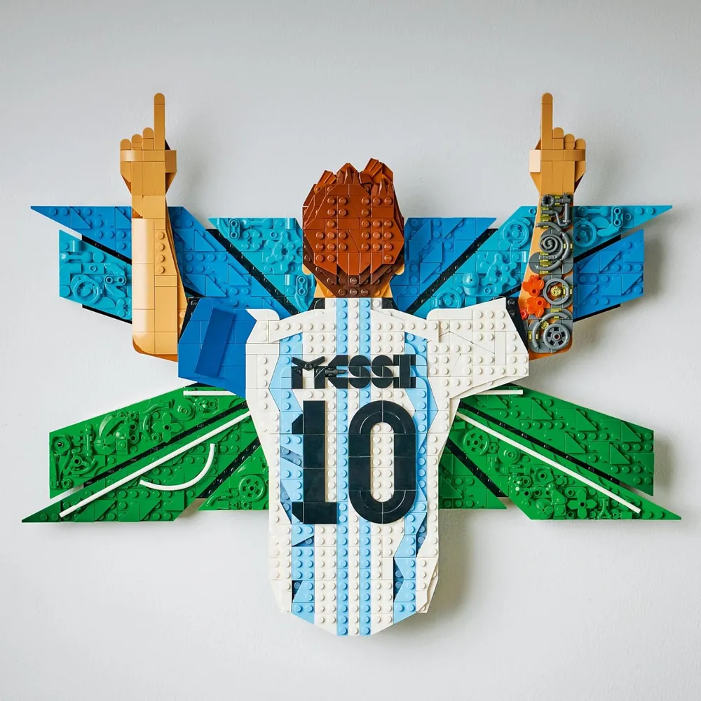 LEGO LIONEL MESSI CELEBRACIÓN 842 PIEZAS