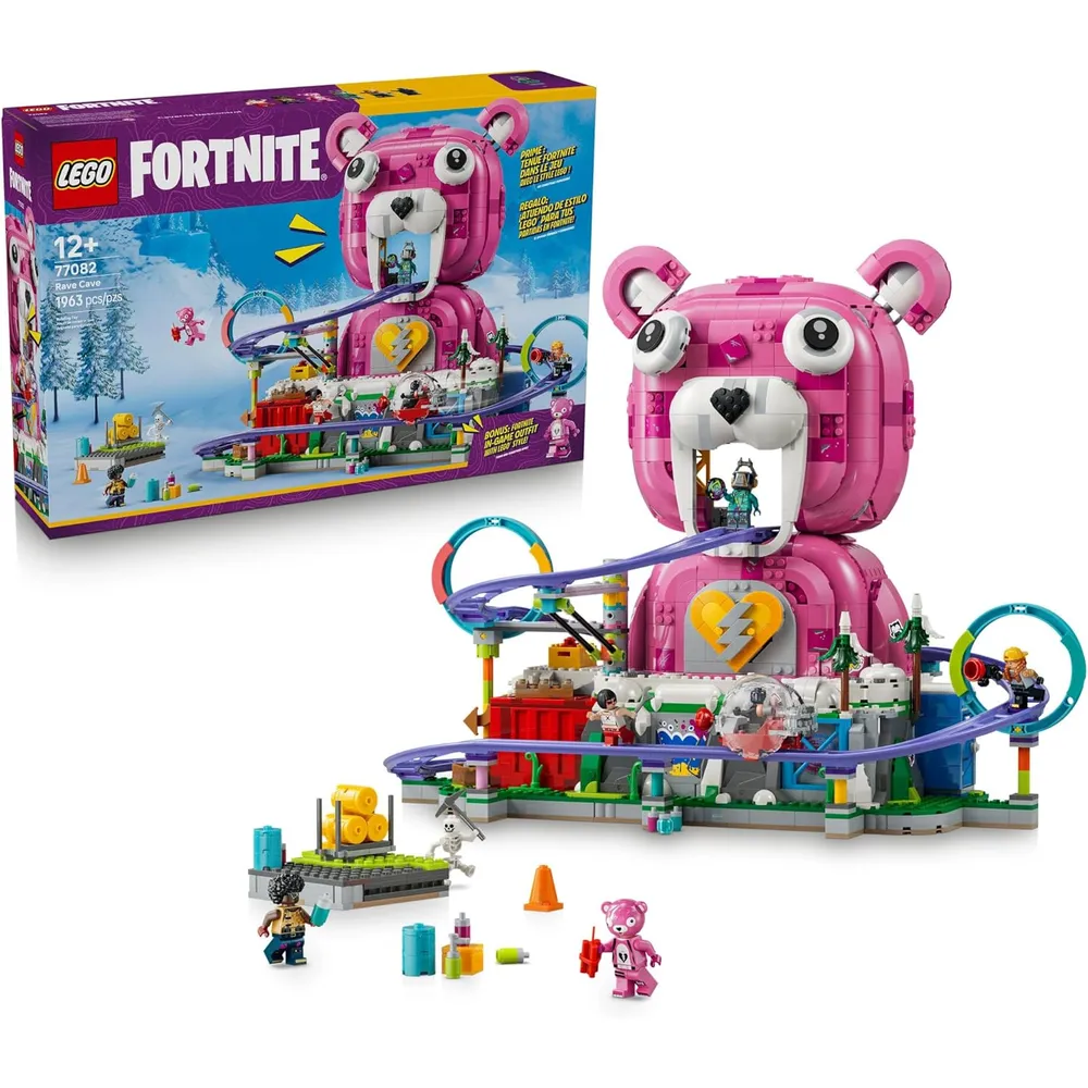 LEGO FORTNITE RAVE CAVE 1068 PIEZAS