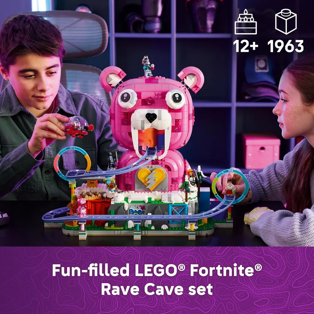 LEGO FORTNITE RAVE CAVE 1068 PIEZAS